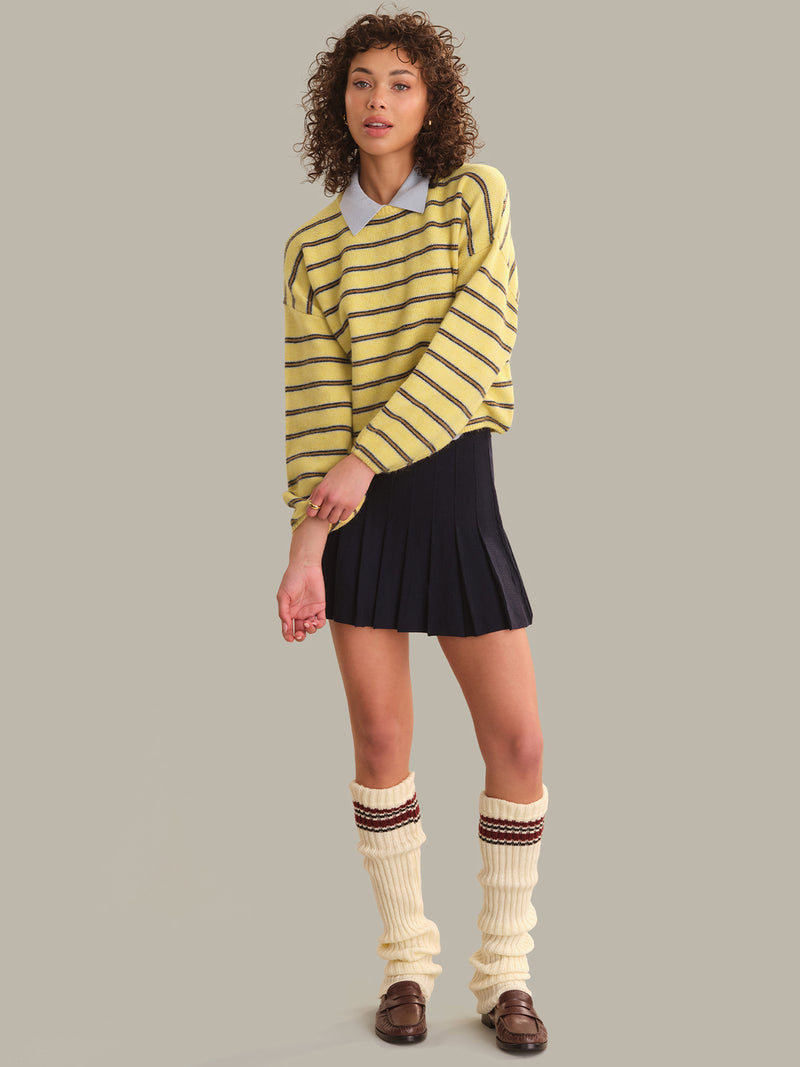 Kensington Cropped Full Sleeve Pullover