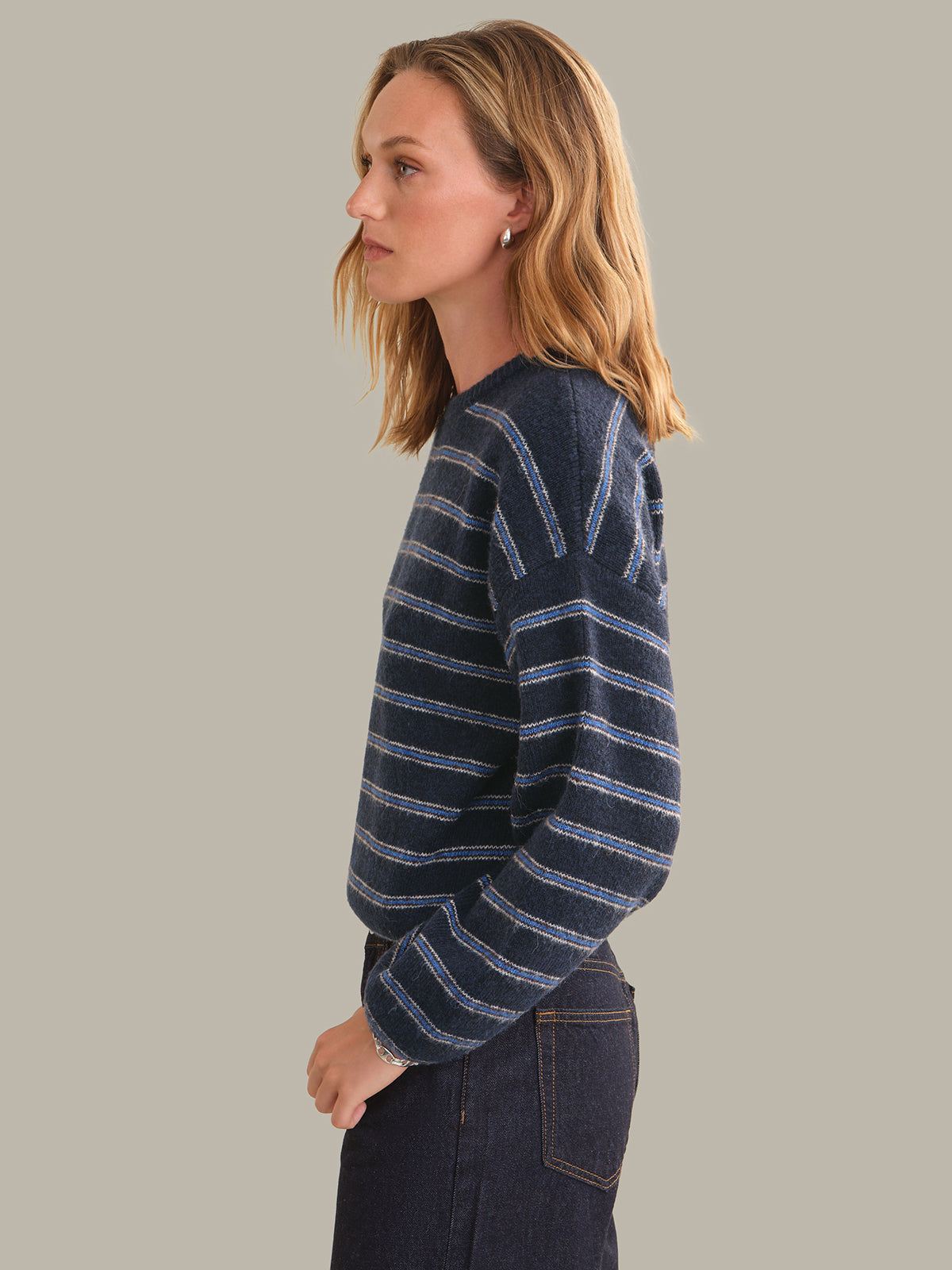 Kensington Cropped Full Sleeve Pullover