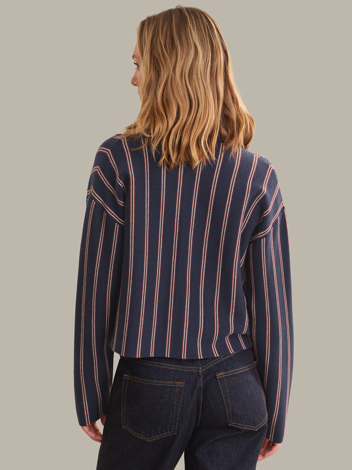 Waverly Vertical Stripe Shacket