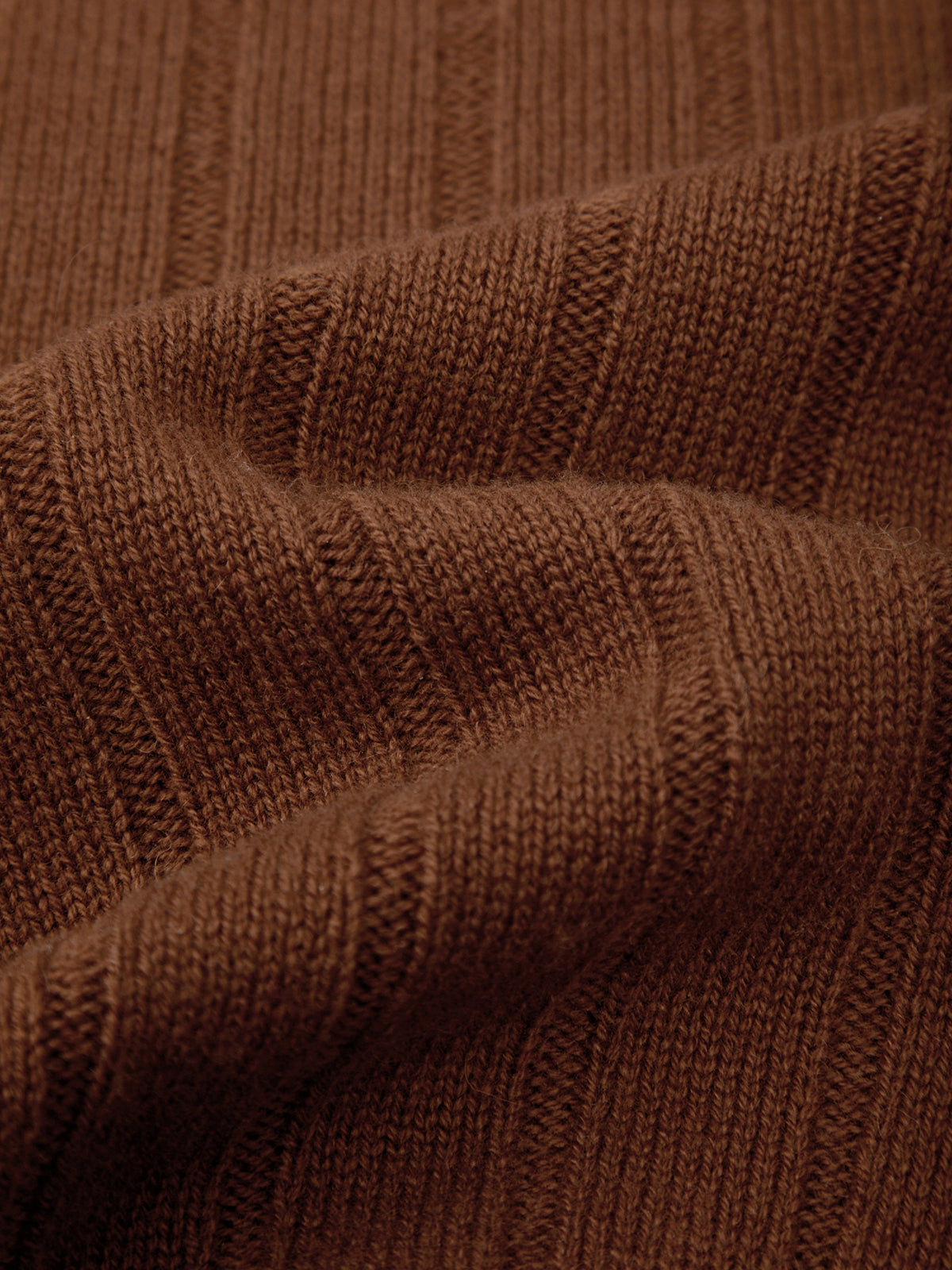 Close-up of brown textured fabric