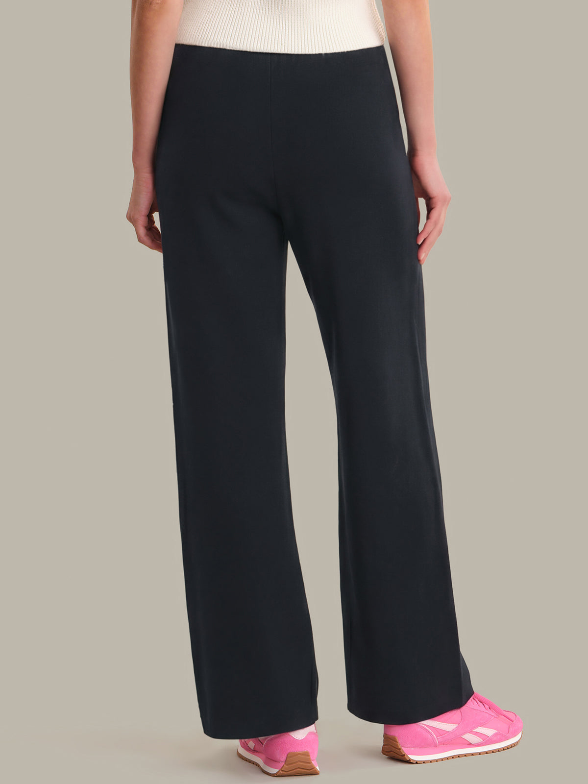 Taren: Pintuck Wide Leg Pants