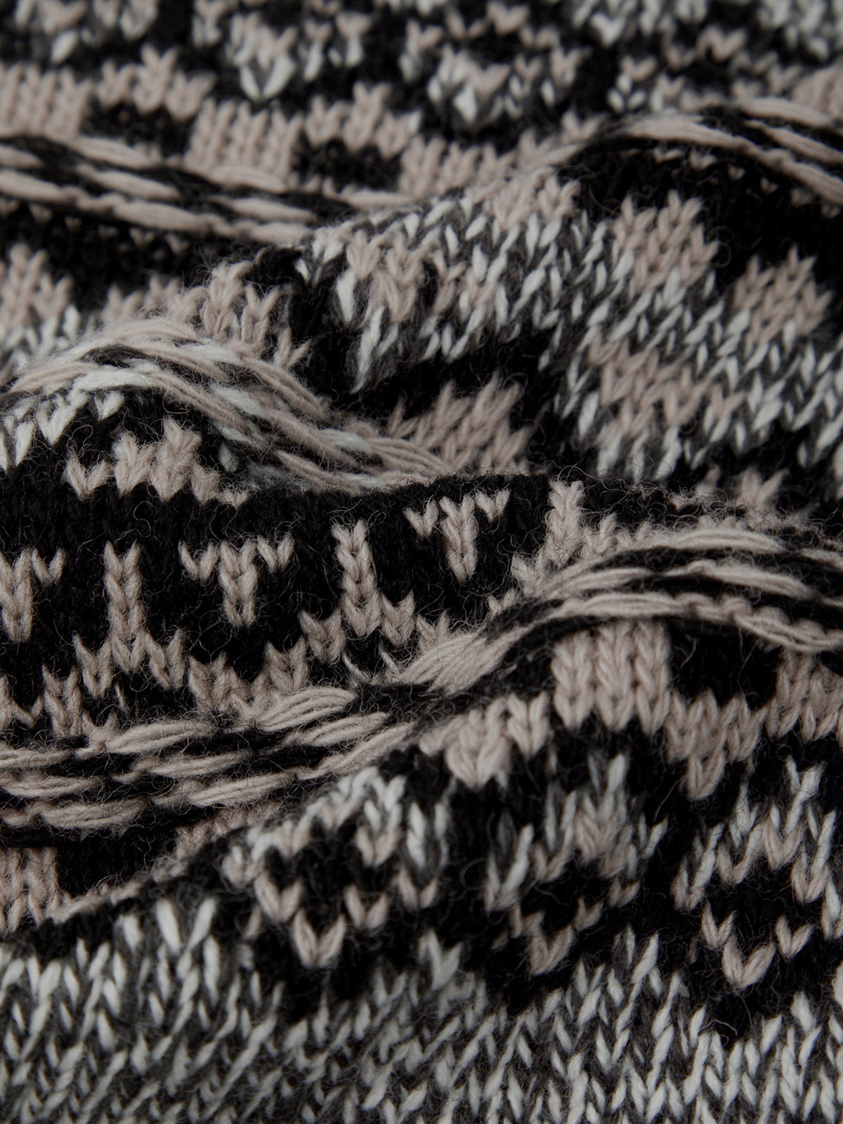 Vail: Fair Isle Mockneck Sweater