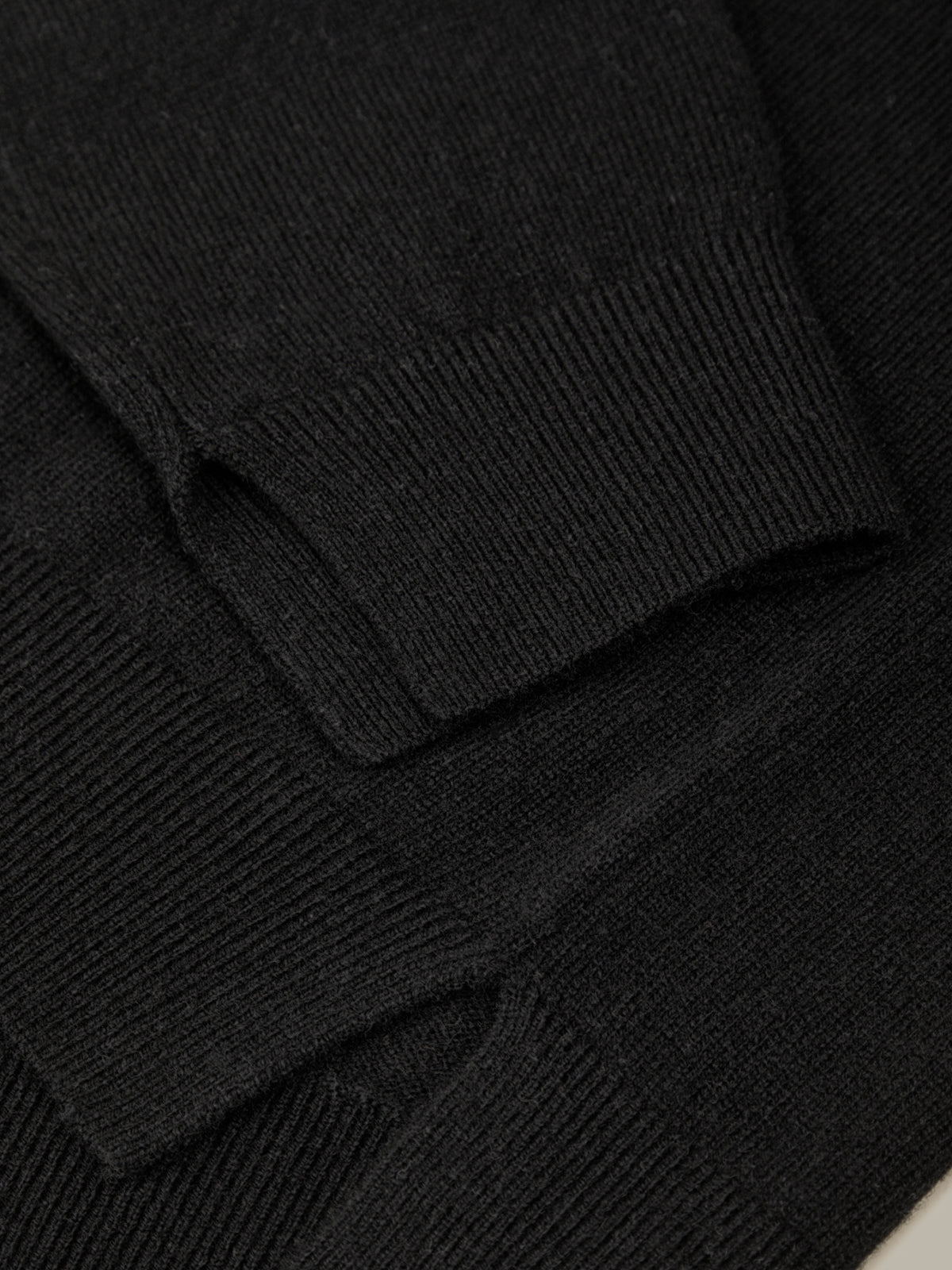 Close-up of black fabric texture