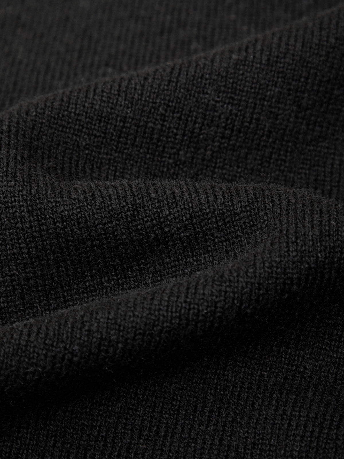 Close-up of black textured fabric