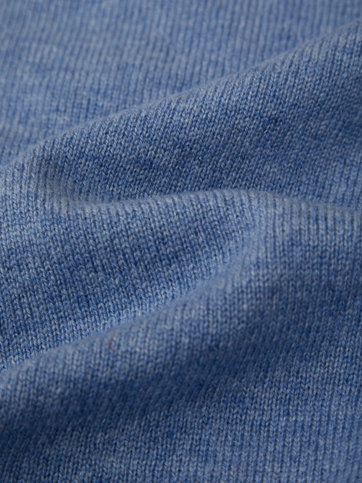 Close-up of blue fabric texture