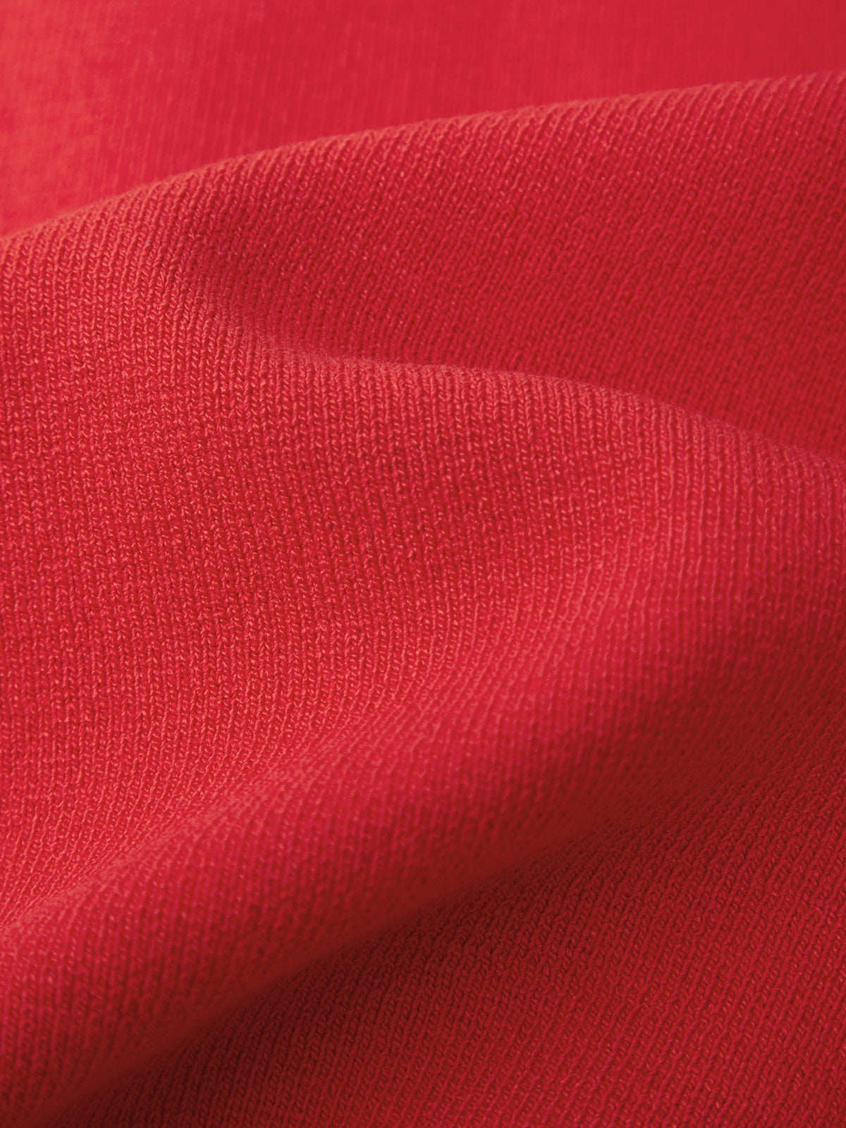 Close-up of red fabric texture