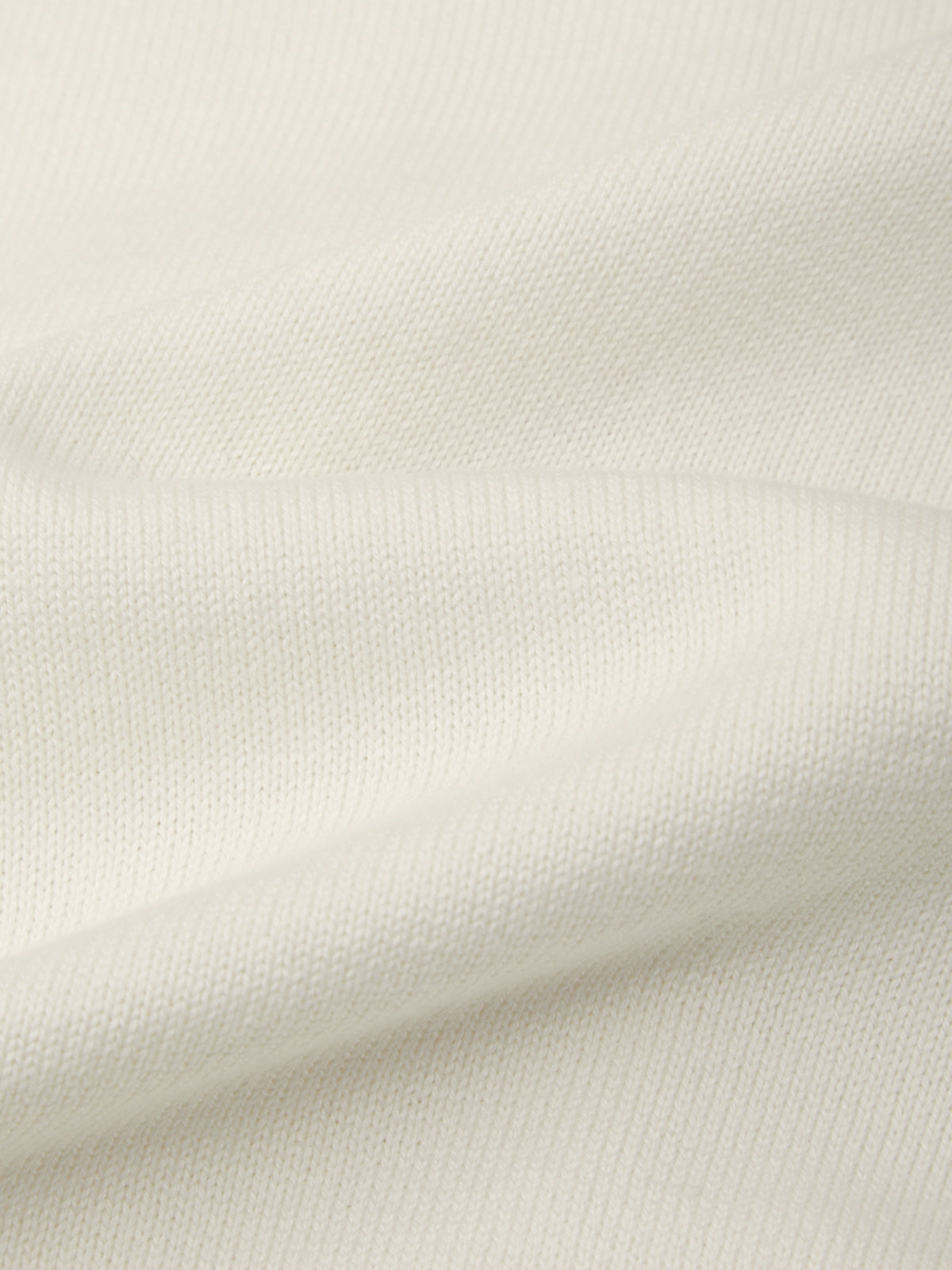 Close-up of textured white fabric