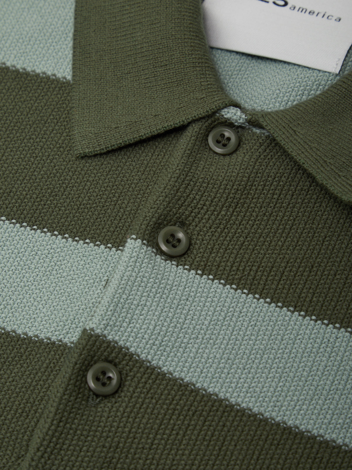 Nash: Men's Cotton Stripe Knit Polo