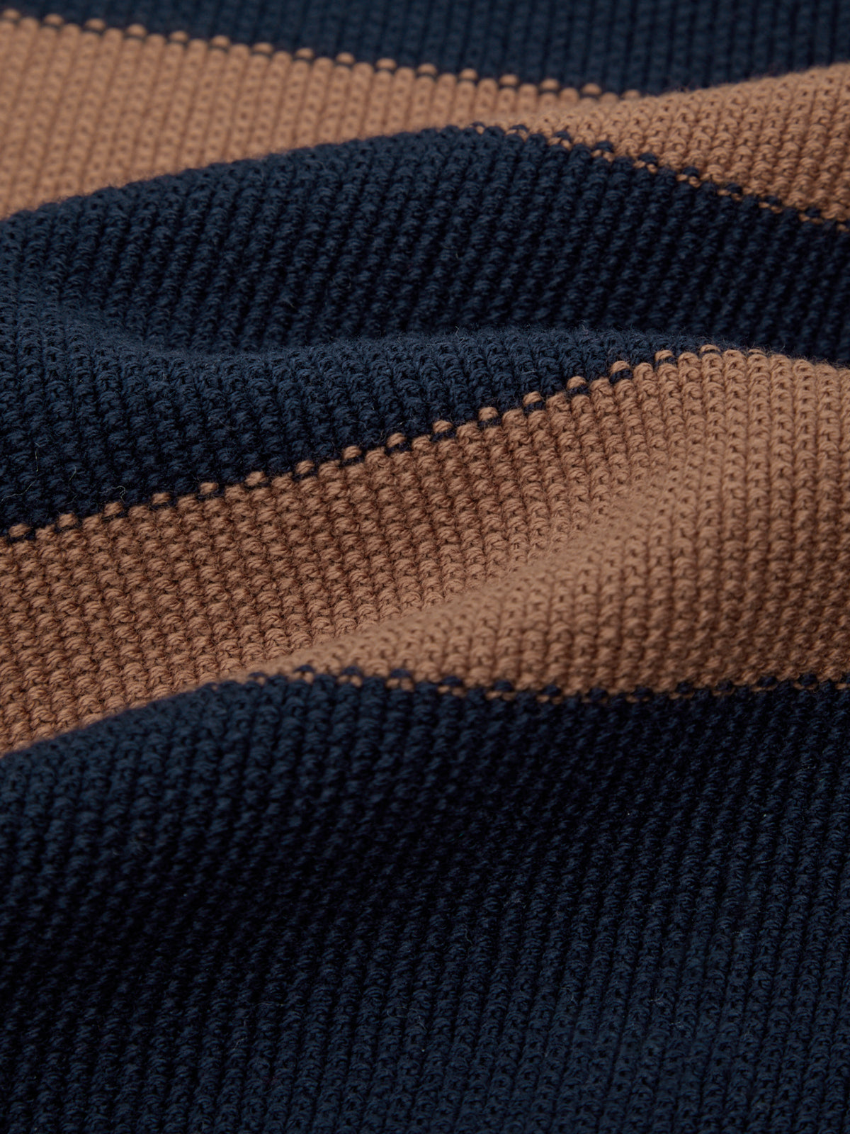 Nash: Men's Cotton Stripe Knit Polo