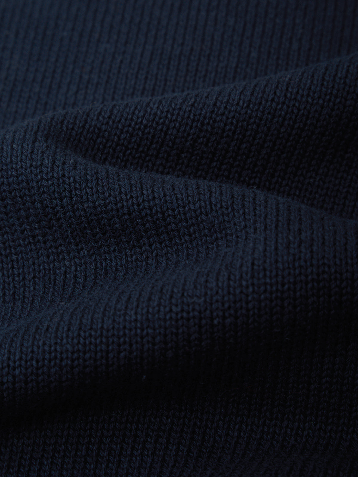 Close-up of dark blue fabric texture
