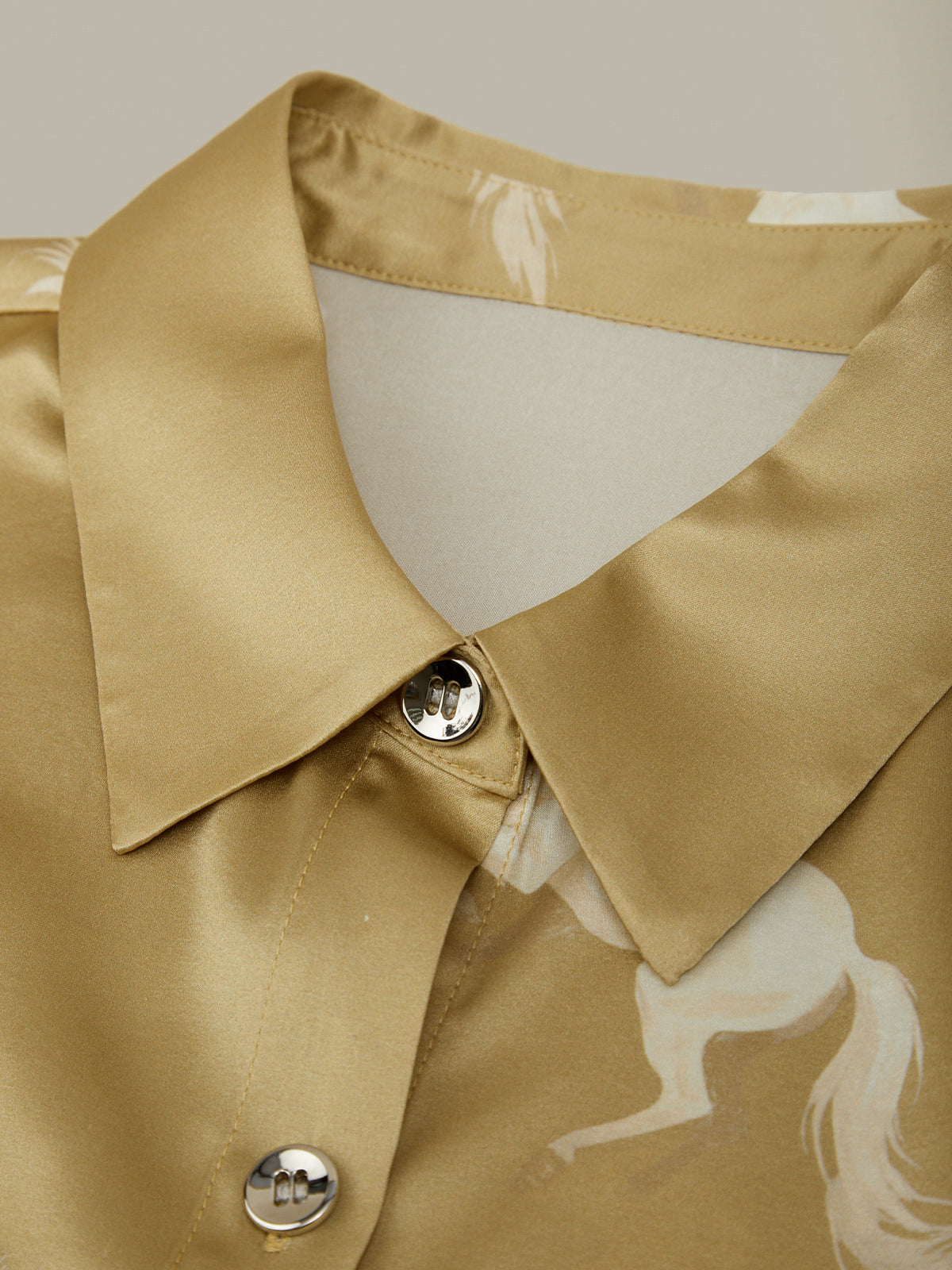The Silk Blend Sleep Set in Fire Horse