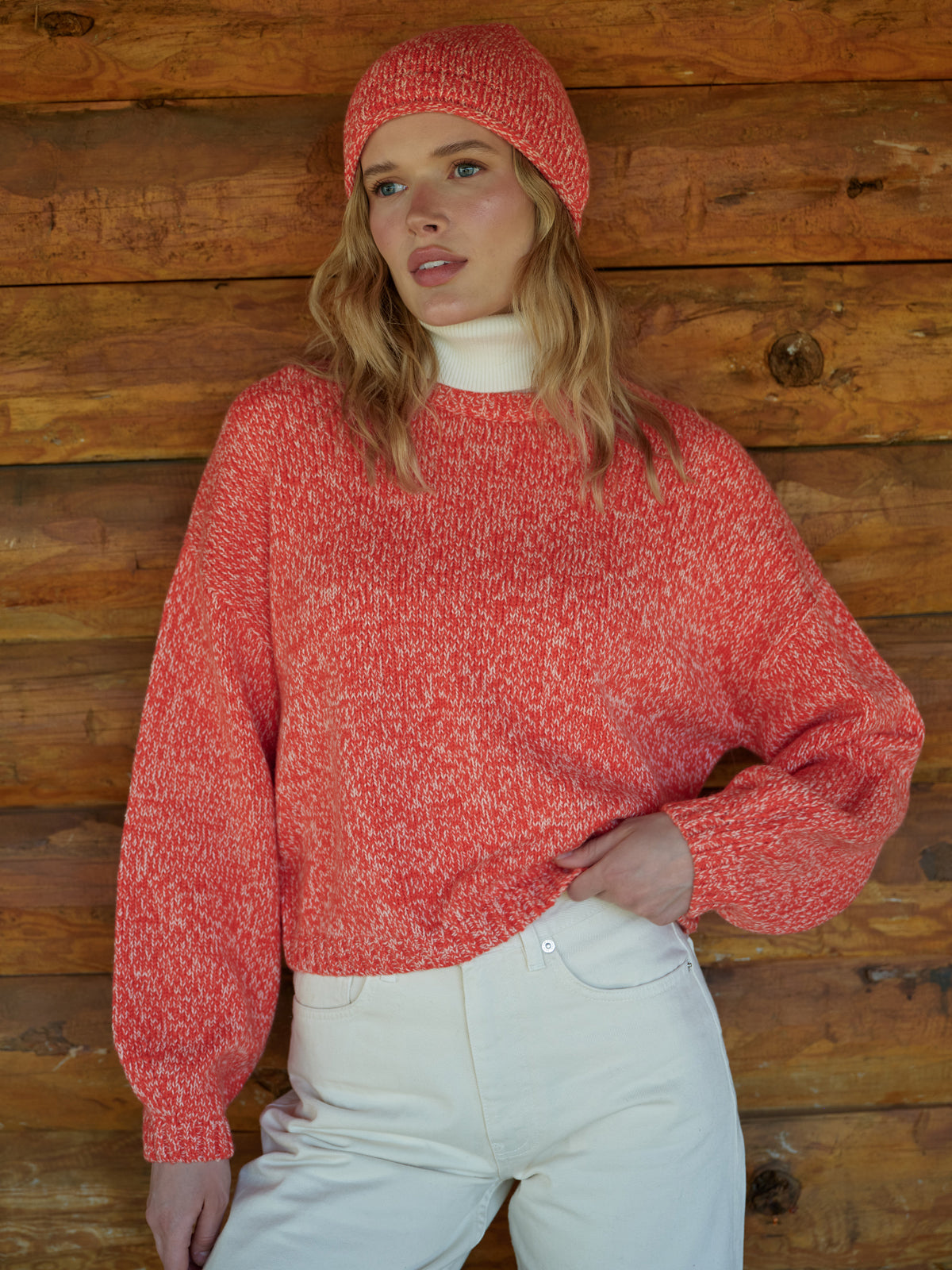 Esme Marled Crew Pullover