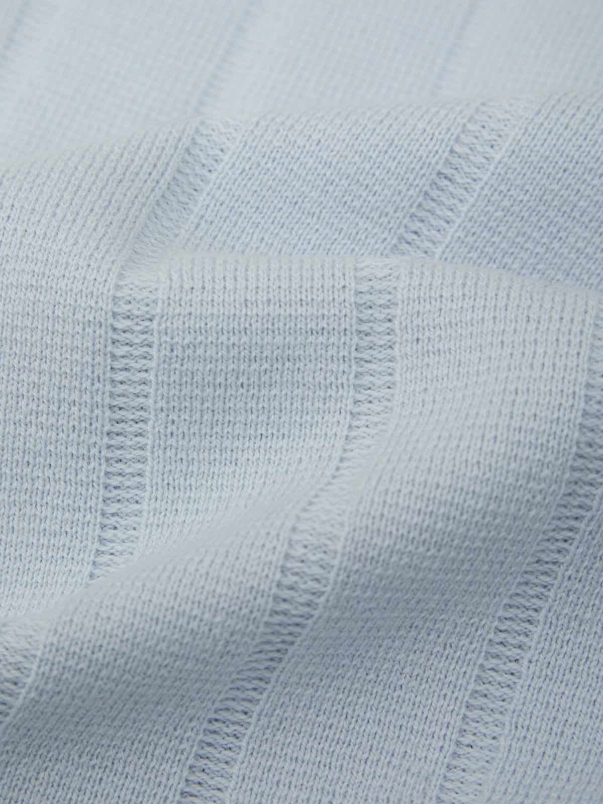 Close-up of light blue fabric texture