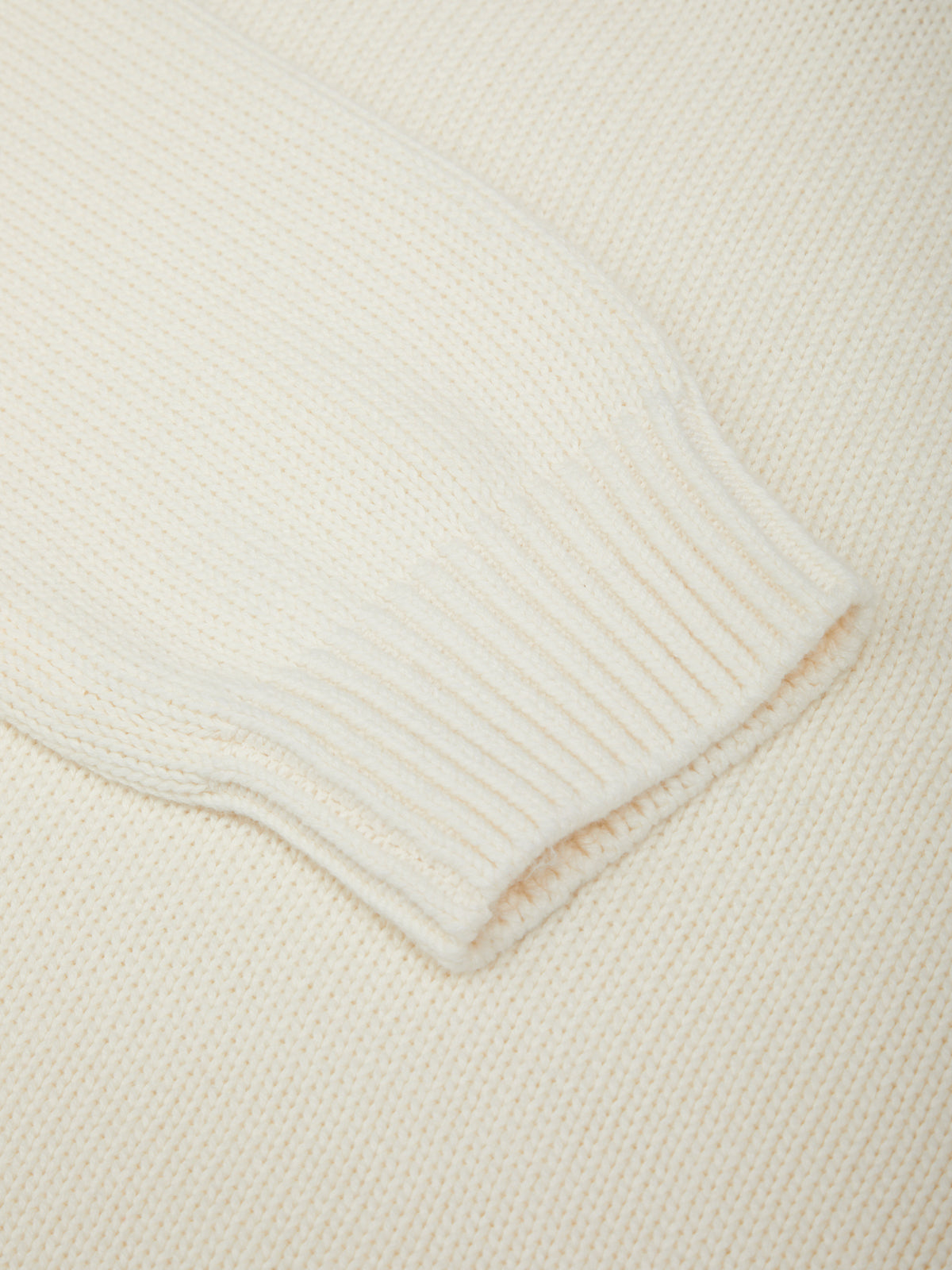 Veda: Classic Cotton Crewneck Sweater