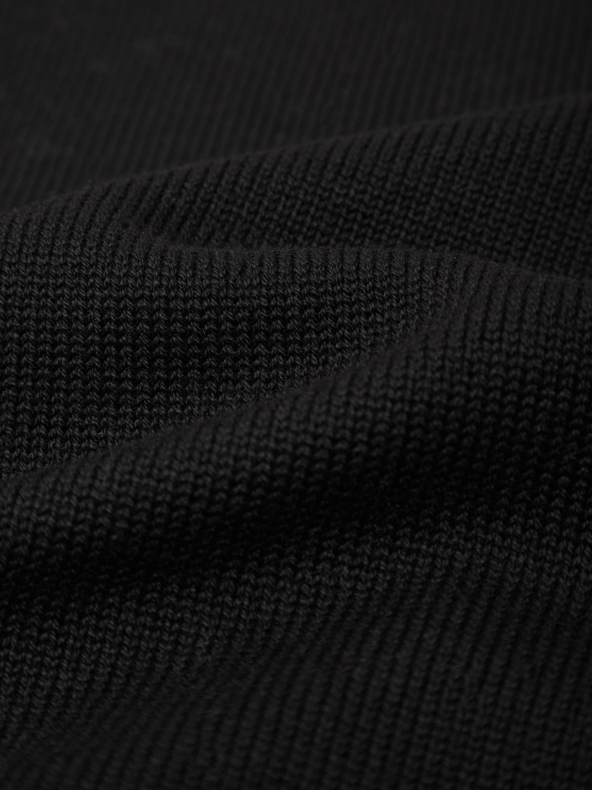 Close-up of black textured fabric