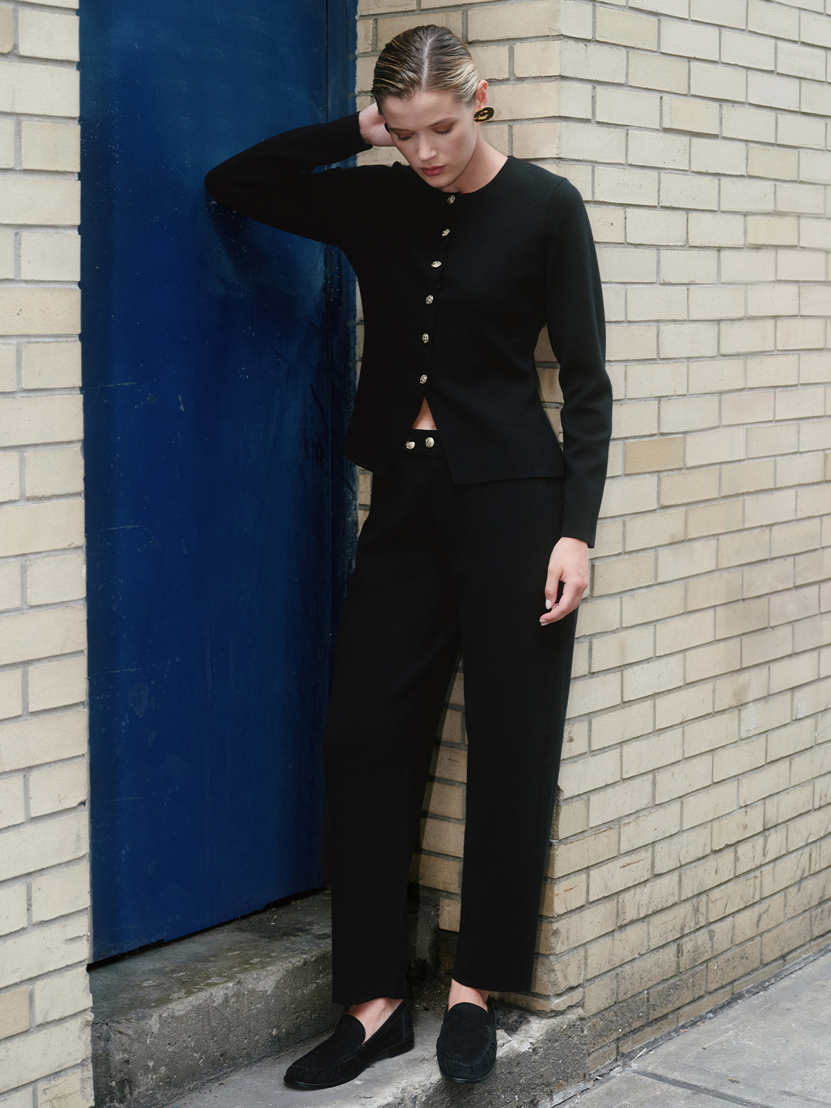 525 X DL10C: Sullivan Wool Barrel Pant