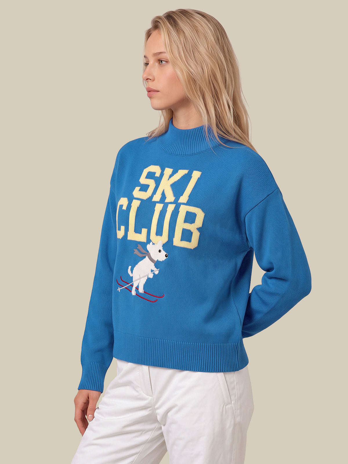 Cashmere Blend Ski Club Sweater