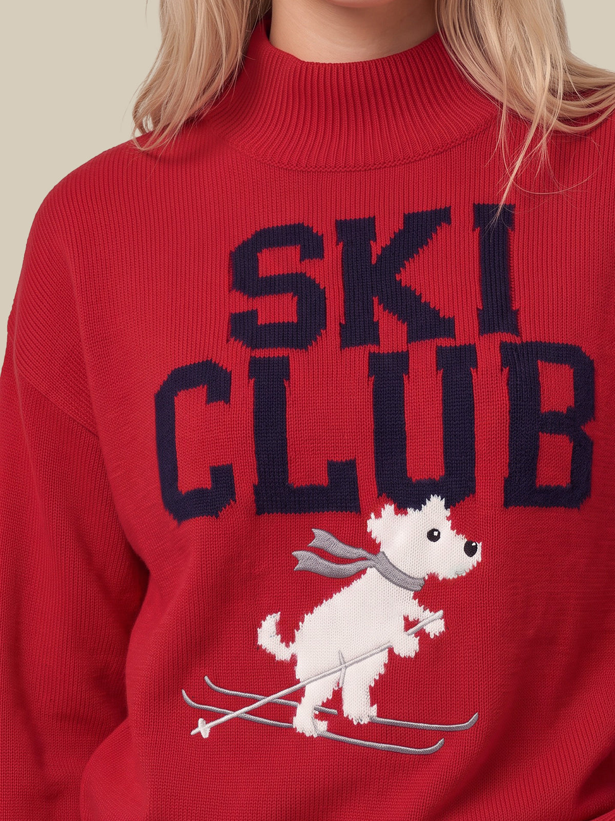 Cashmere Blend Ski Club Sweater