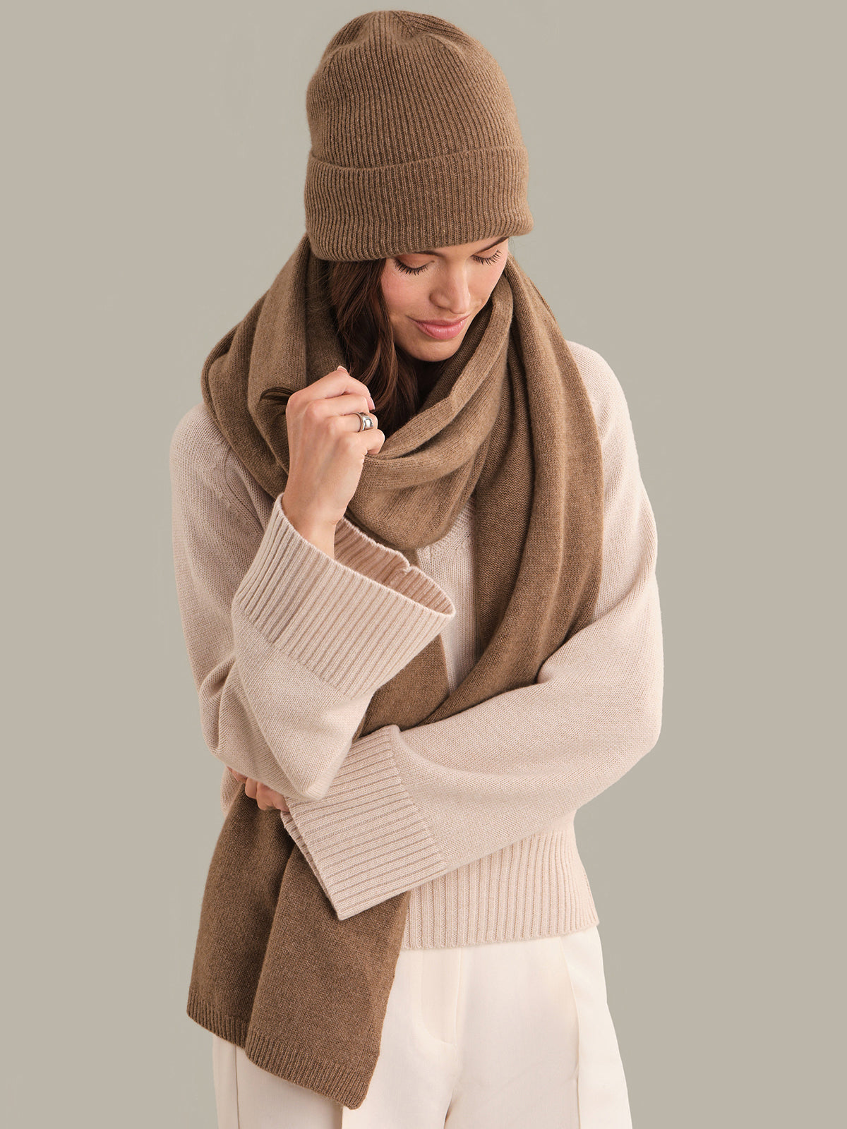 525 America Waverly: 100% Cashmere Blanket Scarf