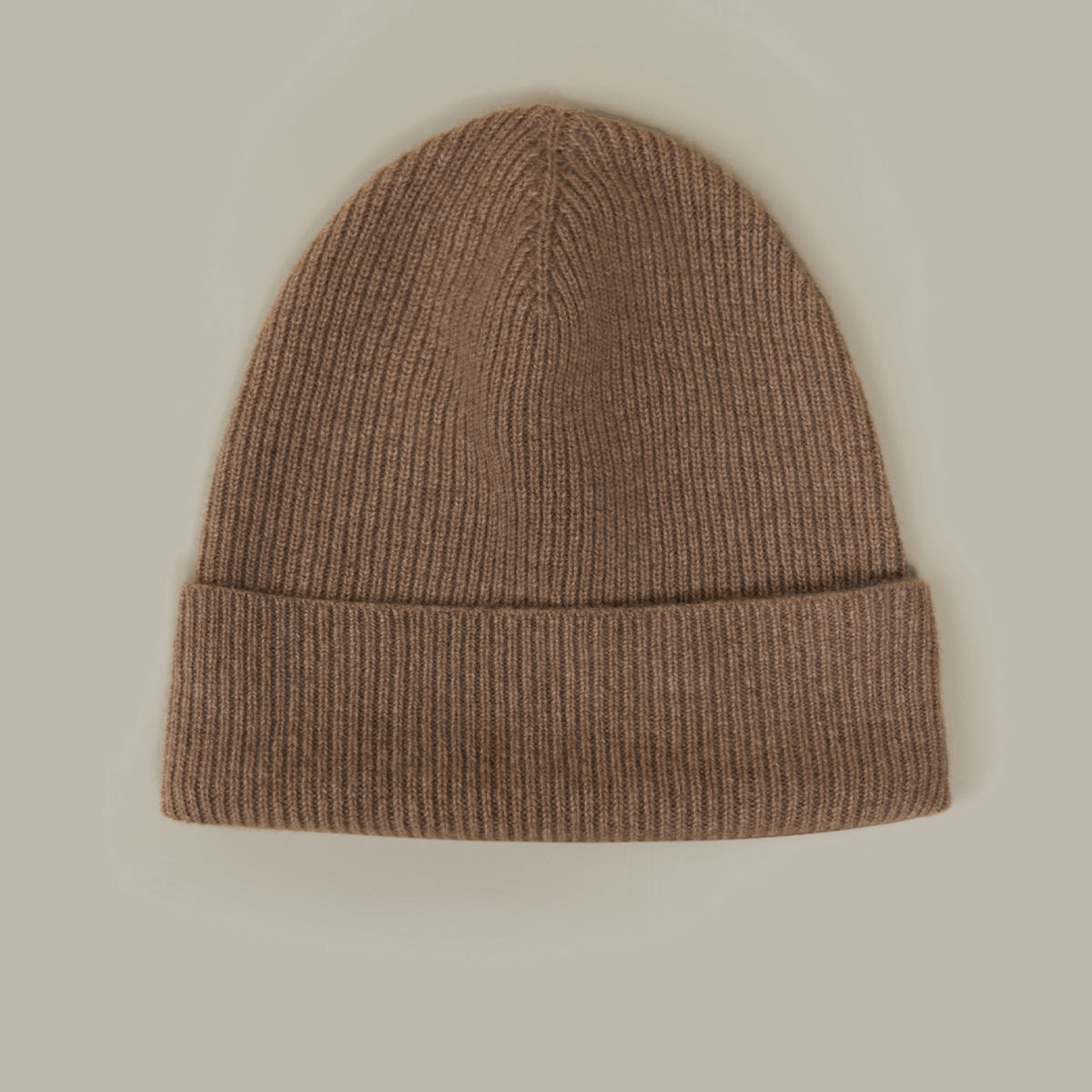 525 America Magnolia: 100% Cashmere Rib Beanie display picture 3