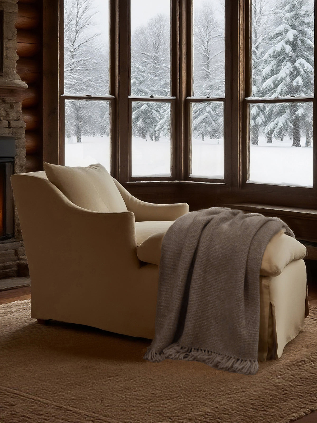 525 America Wool Throw Blanket