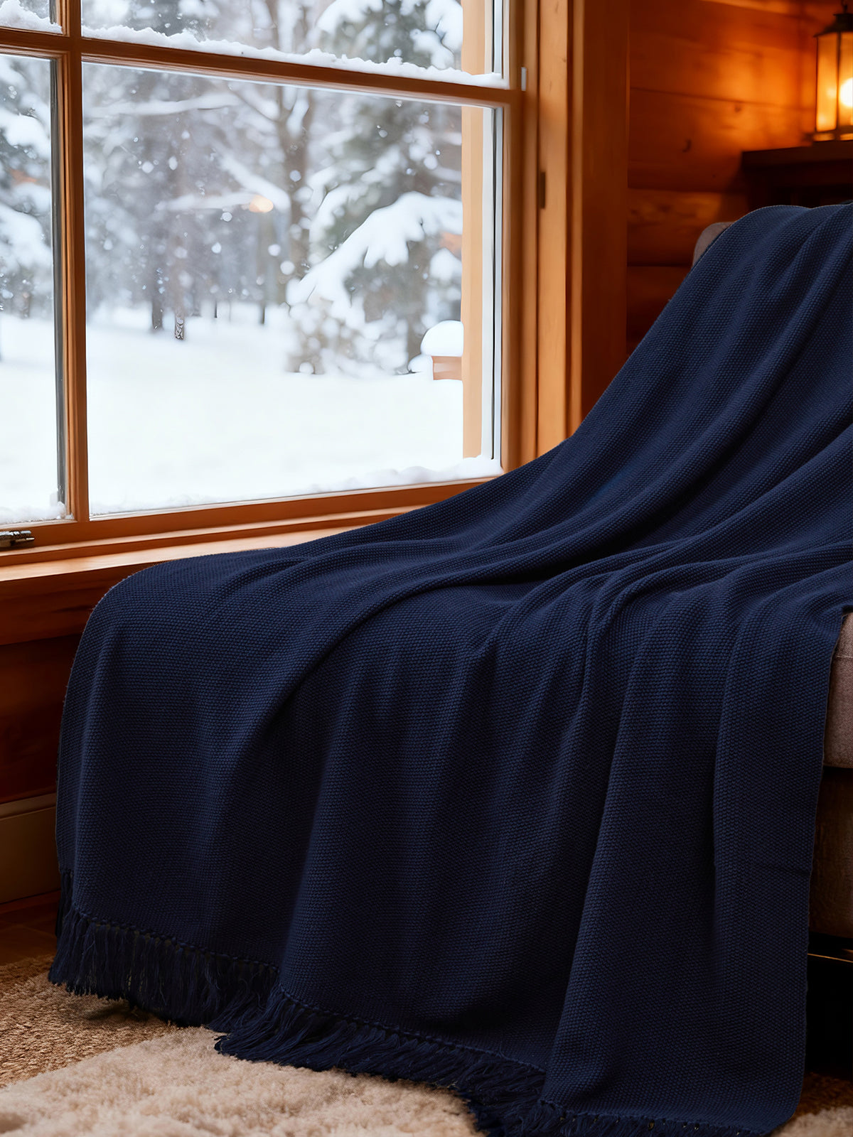 Cotton Throw Blanket