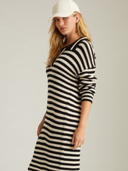 Raya: Stripe Polo Dress