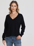 Noor: Oversized V-Neck Pullover