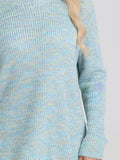 Emma: Space Dye Crewneck Shaker Sweater