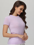Cashmere Short Sleeve Pullover