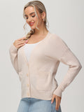 Cashmere Relaxed Pocket Cardigan