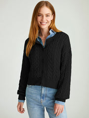 Brooke: Cable Cardigan