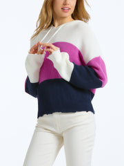 The Alli: Colorblock Relaxed Hoodie